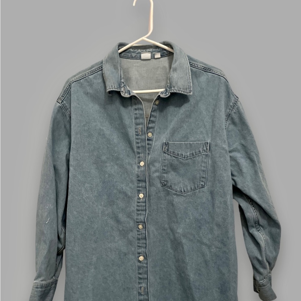 Gap Denim button up shirt/ jacket XL
